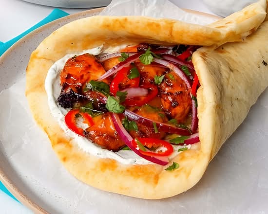 Yalla Falafel Veggie Wrap